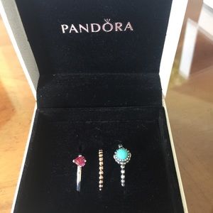 Pandora rings $65 each ring